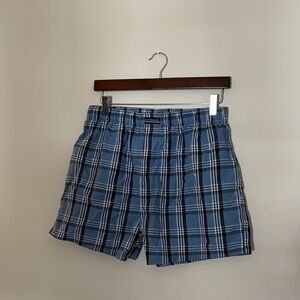 Blue Plaid Boxers U.S. Polo Assn. Size Large NWOT .
